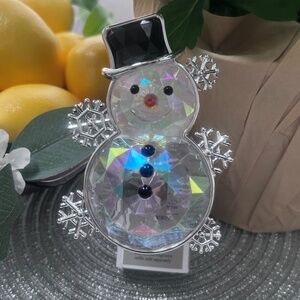 SALE Bath & Body Works Crystal Snowman Lite Up Scent Control Wallflower Plug NWT